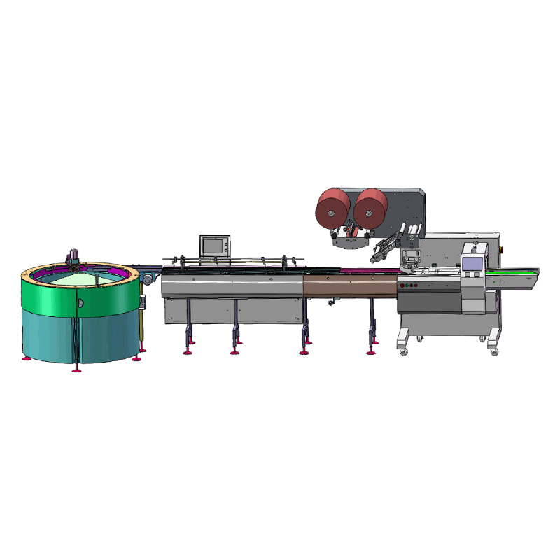 Rotary Disc Feeding & Automatic Candy Packaging Line