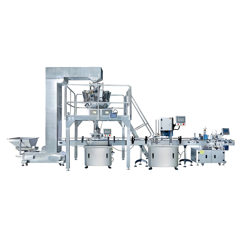 Tins/Cans Filling and Packaging Line for Dry Products