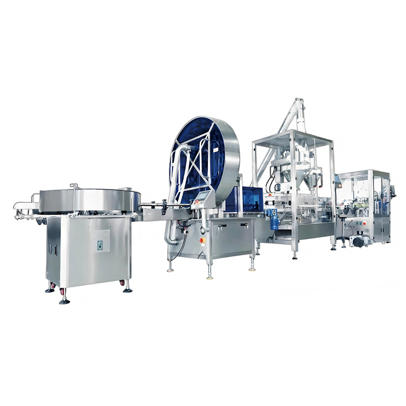 Packaging Line with Vacuum & Nitrogen Flushing for Sensitive Powders