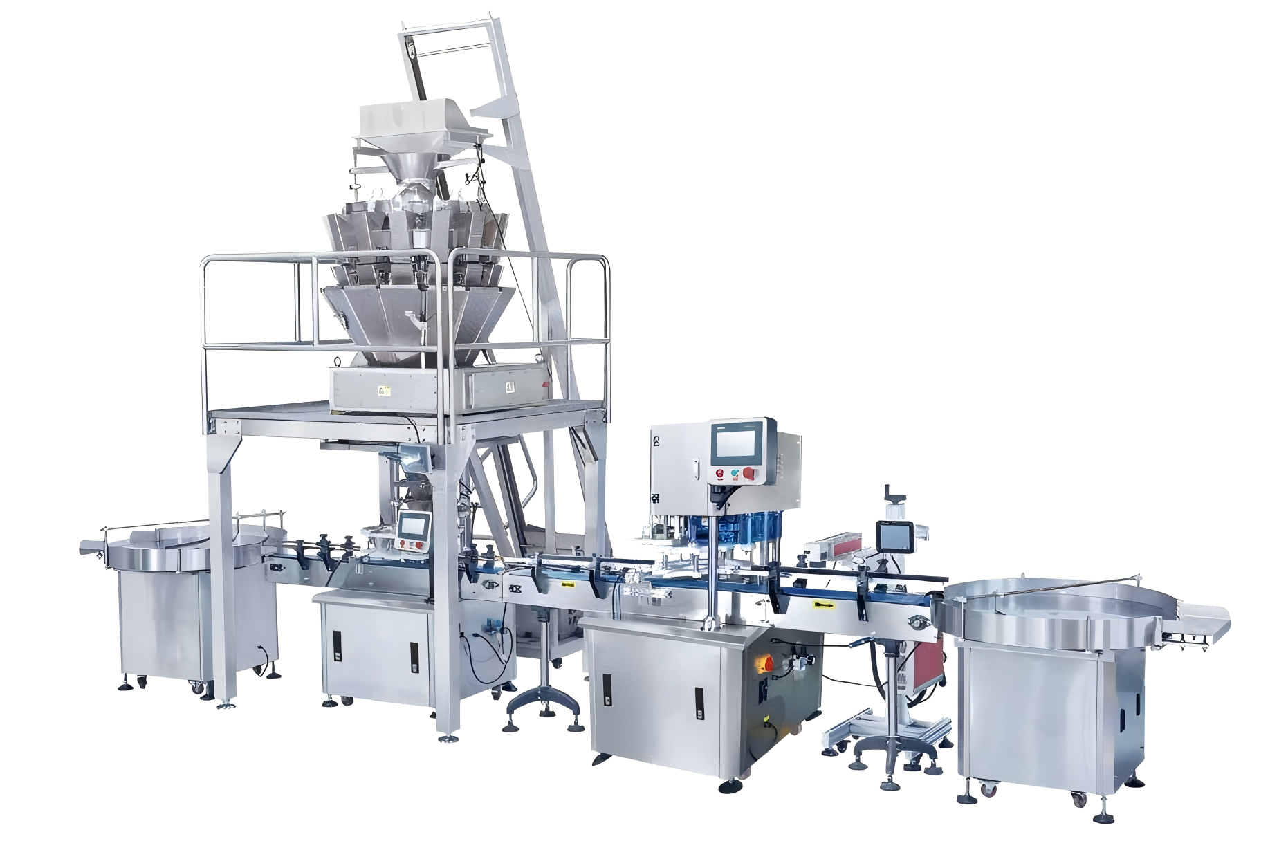Filling And Packaging Line-Cans/Tins/Jars/Cups
